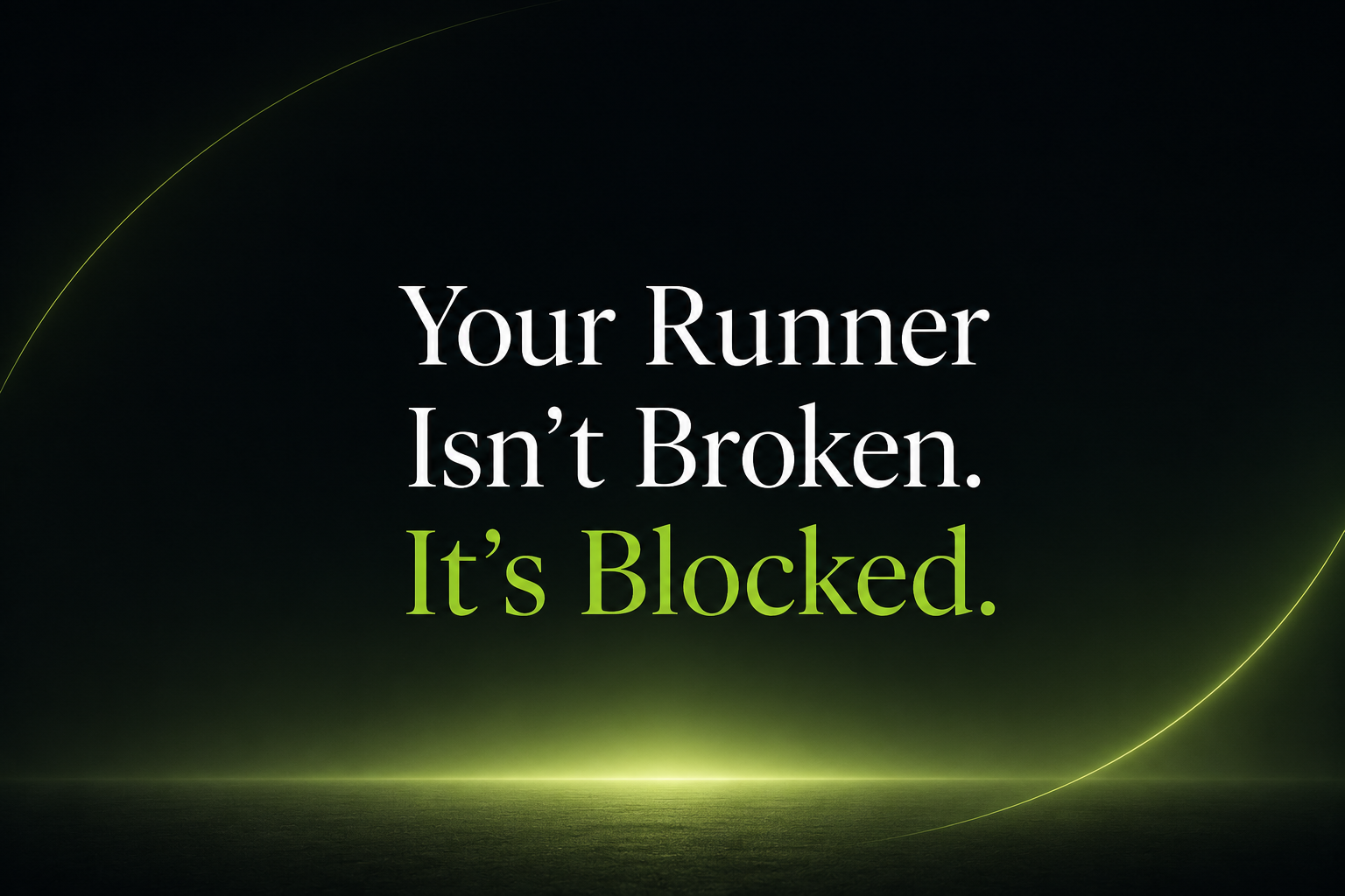 Your Self-Hosted Runner Won't Touch Your Public Repo. Here's Why.